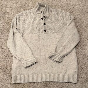 Goodfellow & Co Men's Turtleneck Sweater in Cream